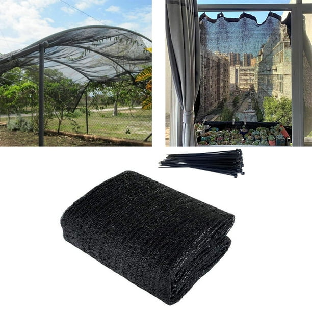 Malla De Sombra Para Exteriores 6x7 Metros - Protección UV 85% Para Plantas, Invernadero Y Gallinero