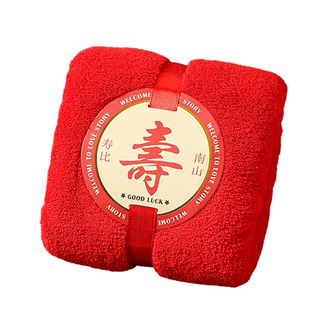Velvet Wedding Bridesmaid Hand Towel Set - Elegant Blessing Message Luxury Birthday Gift, Creative Matching Bridal Shower Accessories for Couples & Guests