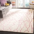 thumbnail image 2 of Safavieh  Couture Handmade Moroccan Nuccia Modern Viscose Rug Ivory/Pink 9' x 12' 9' x 12' Pink, 2 of 5