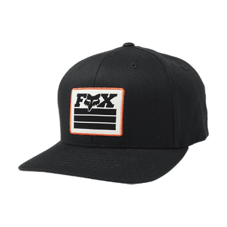 Mens Fox (BLK) Street Legal Flexfit Hat S/M