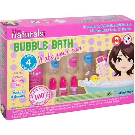 Fundamentals Toys Kiss Naturals DIY Bubble Bath Kit