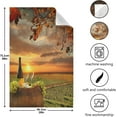 thumbnail image 4 of Dreamtimes Italy Wine on Vineyard Sunset Kitchen Towels Bar Tea Dish Towel Dishcloths Set of 6 Super Absorbent Soft 18 x 28 inches, 4 of 7
