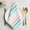 Teal, variant on Aqua Teal Stripe Cloth Napkins, Geometric Grey White Vertical Striped Washable and Reusable Dinner Napkins Set of 8, Table Napkin for Kitchen Party Birthday Wedding Hotel Housewarming 20"x20"