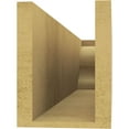 thumbnail image 4 of Ekena Millwork 6"W x 8"H x 32"L Asheboro Woodgrain TimberThane Rafter Tail, Primed Tan, 4 of 6
