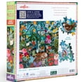 thumbnail image 2 of eeBoo Piece & Love: English Greenhouse - 1000 Piece Puzzle - Adult Square Jigsaw, 23x23", Includes Image Reference Insert, Glossy High-Quality Pieces, 2 of 7