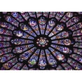 thumbnail image 1 of Posterazzi DPI1880614LARGE Rose Window In The Notre Dame Cathedral Poster Print, 36 x 26 - Large, 1 of 1