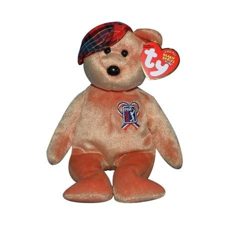 Ty Beanie Baby: ChariTee - the Golf Bear | Stuffed Animal | MWMT price history on PriceWatchPro