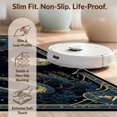 thumbnail image 6 of Design&I 3'x5' Ultra Soft Throw Mat, Mystical Snake Celestial Moon Astral Border Gothic Witchy Design None Fluffy Washable Easy Care Indoor rug for Bedside Hallway, 6 of 7