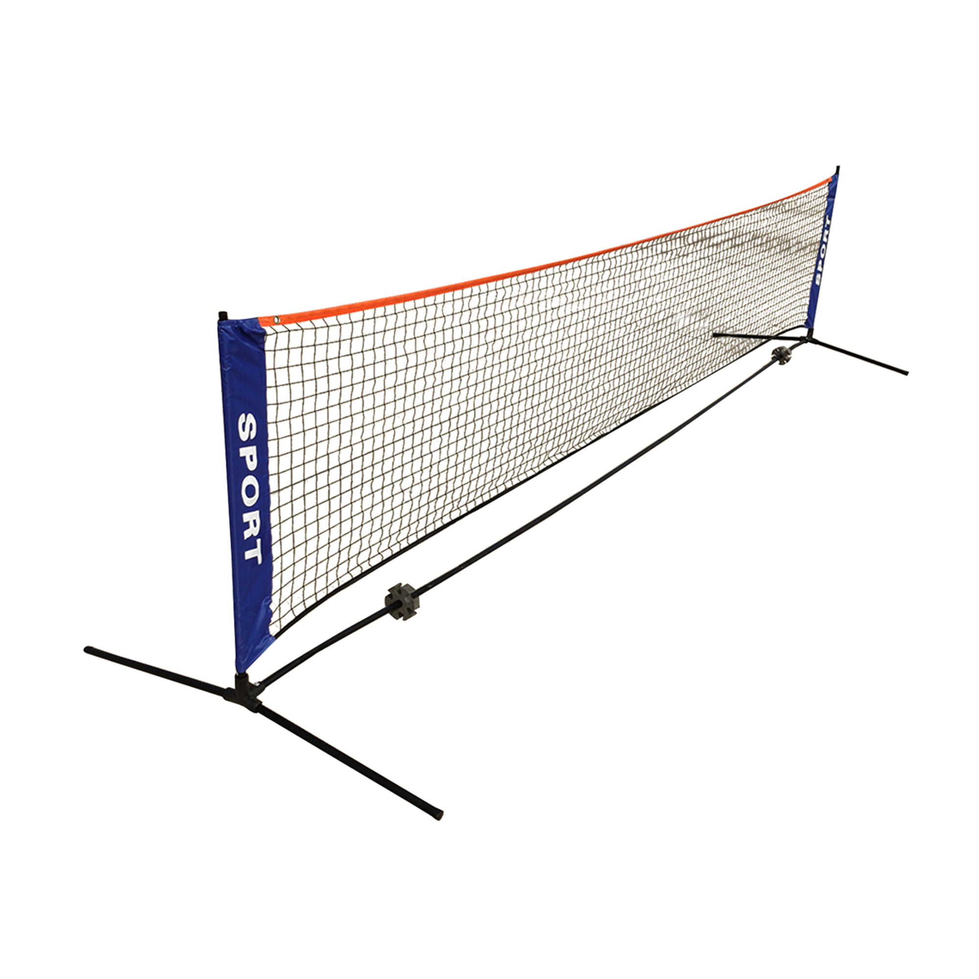 Details about   Backyard Sport Training Foldable Portable Badminton Tennis Net Standard Driveway 