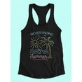 thumbnail image 3 of Never Ending Summer Design Tank Women -Image by Shutterstock, Female Small, 3 of 4
