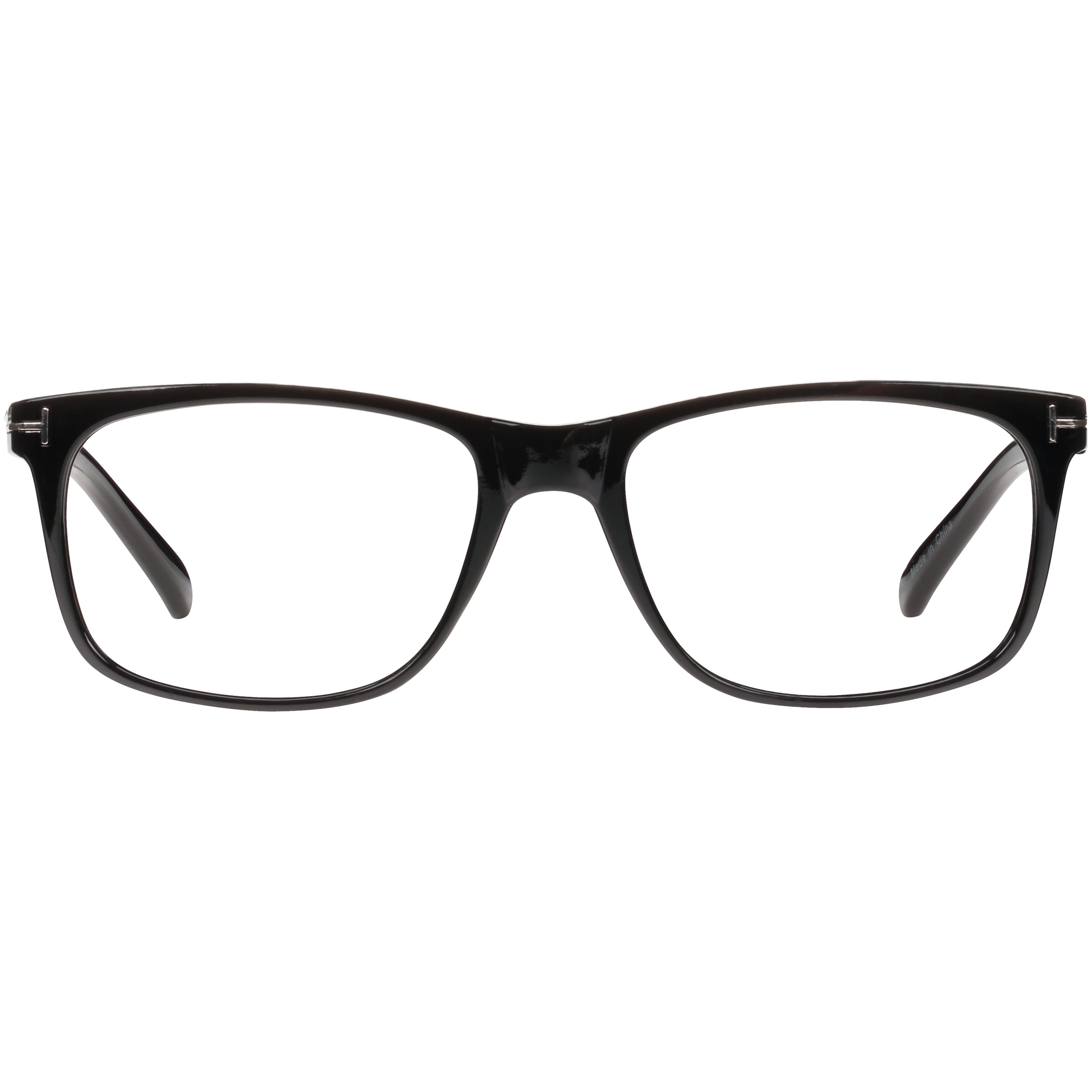 M+ Readers Darkens in the Sun Issac Black +1.50 Reading Glasses with ...