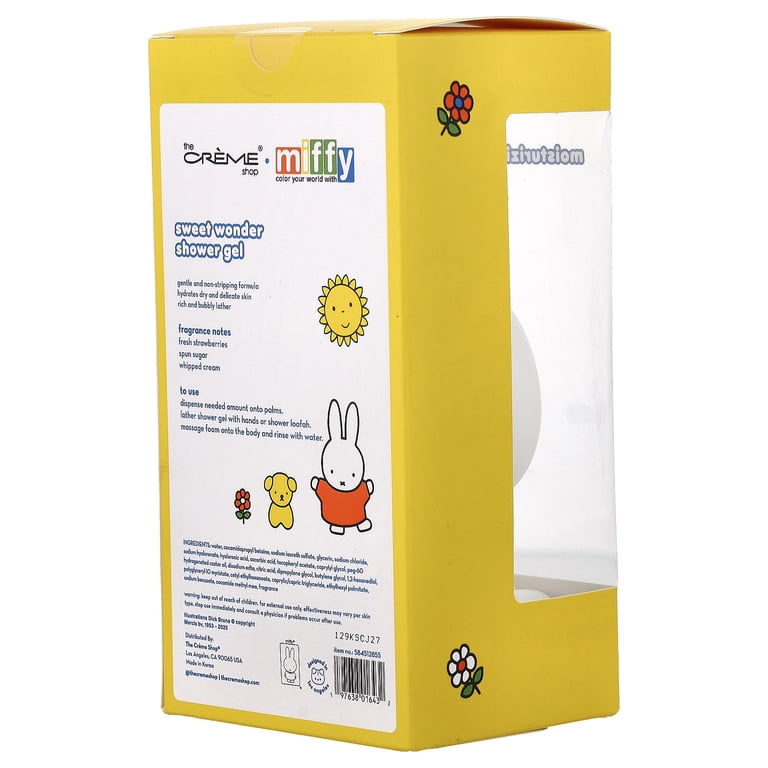The Creme Shop Miffy, Moisturizing Shower Gel, Sweet Wonder, 11.4