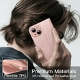 thumbnail image 6 of JETech Wallet Case for iPhone 15 6.1-Inch, Shockproof PU Leather Magnetic Flip Cover with Card Holder, Stand Feature and Full Camera Protection (Pink), 6 of 6