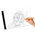 thumbnail image 2 of Portable A5 LED light table lightbox light board for drawing, 2 of 7