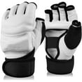 thumbnail image 1 of PU Leather Punch Bag Boxing Wrist Wraps Gloves, 1 of 5