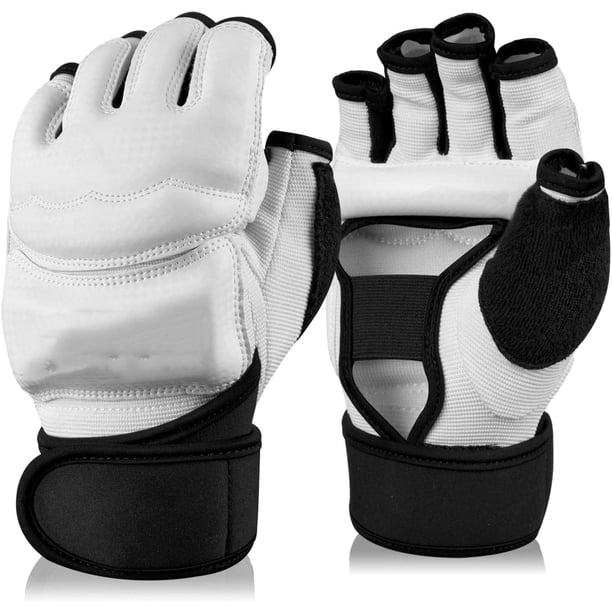 Saco de boxeo Boxeo Artes marciales Mma Sparring Grappling Muay Thai Taekwondo Entrenamiento Pu Cuero Muñequeras Guantes Namotu CZYD-HY93-2