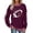 Watermelon Red, variant on Bovxnpu Womens Oversized Sweatshirts, Sweatshirts for Women Fleece Crewneck Sweaters Casual Tops Comfy Fall Fashion Outs Winter Clothes