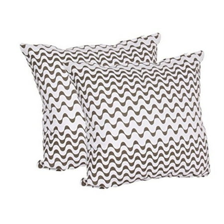 Woven Cushion Cover (Set of 2 Hand Woven 100% Cotton Pillow Covers for Throw Pillows Square Cushion Covers for Sofa Home Bedding Dcor. (Design)