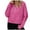 Hot Pink, variant on QUYUON Womens Hoodies Half Zip Long Sleeve Fleece Crop Pullover Sweatshirts with Pockets Soft Lightweight Quarter Zip up Cropped Hooded Sweatshirts Tops Fashion Cute Sweatshirts Hot Pink XXL