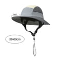 thumbnail image 4 of LJNYFDC Chapeau de Pêche Protection Chapeau Seau Respirant Grand Bord anti-UV Résistant à l'Eau Sangle de Menton Réglable, 4 of 7
