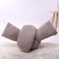 thumbnail image 1 of Almohada anudada de lana de cordero Almohada de felpa para la cintura Almohada de felpa para el cuello Almohada decorativa Wmkox8yii HFSH4527, 1 of 1