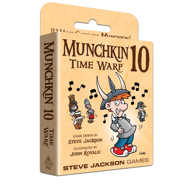 Juego de cartas de expansión Steve Jackson Games Munchkin 10 Time Warp