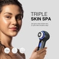 thumbnail image 5 of Face Scrubber Exfoliator with LCD Screen,Rechargeable Facial Cleansing Brush IPX7 Waterproof 3 in 1 Blackhead Remover Vacuum for Exfoliating,Massaging and Deep Pore Cleansing, 5 of 8