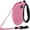 MultiColor, variant on Paws Alcott RLSH AA XS PK 10 ft. Retractable Leash, Pink - Extra Small