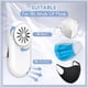 thumbnail image 3 of Ventilador De Cubierta Facial Ventilador De Refrigeración Portátil Para Cubierta Facial Usb Recargable Clip-On Mini Ventiladores Purificadores De Aire Portátiles Moyic CE007401-00, 3 of 6