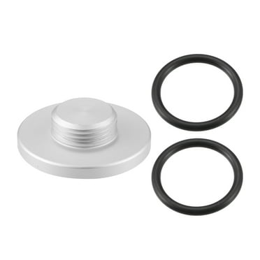 Unique Bargains Silver Tone Car Oil Engine Filter Housing Cap Drain Plug for Toyota for Lexus for Scion 15643-31050