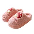 thumbnail image 2 of Zapatillas de algodón de Suela Gruesa para Mujer en otoño e Invierno Zapatillas de Pareja de Felpa de Hongos Lindas para Interior para Hombres en Invierno Zapatillas de algodón Antideslizantes cálidas, 2 of 5