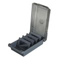 thumbnail image 4 of Large Capacity Business Card Organizer File Name Card Case Holder Card Storage Box Organizer Office Business Card Holder, 4 of 5