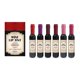 thumbnail image 2 of Tinte de labios de vino de 6 colores, lápiz labial mate, tinte de labios líquido, resistente al agua, brillo de labios de larga duración, líquido hidratante, botella de vino, lápiz labial,, 2 of 8
