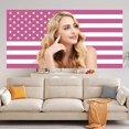 thumbnail image 2 of Custom Pink America Flag 3X5 Ft Personalized Flags Design Your Image Funny FF5T7, 2 of 8