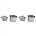 thumbnail image 1 of Juego de 4 Ollas de Doble Caldera de Acero Inoxidable para Derretir Velas de de JabóN de Chocolate 600 Ml y 1600 Ml, 1 of 5