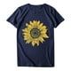 thumbnail image 4 of Blusa Informal Elegante Para Mujer, Camisas de Manga Corta Con Estampado Floral, Camiseta Odeerbi ODB170607, 4 of 6