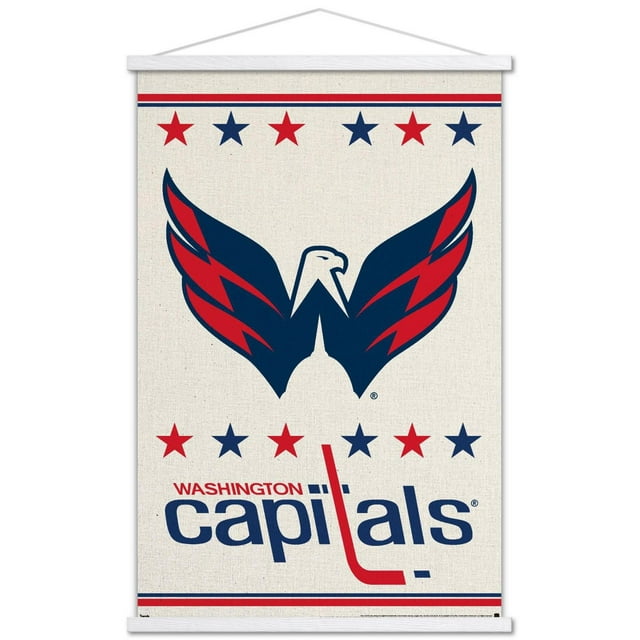 NHL Washington Capitals - Logo 14 Wall Poster, 22.375" x 34"