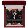 thumbnail image 5 of To My Wife  Heart and Soul Alluring Ribbon Necklace Message Card, 5 of 20