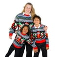 thumbnail image 6 of Socal Look Men's Ugly Christmas Sweater, Long Sleeve Crew Neck Acrylic Holiday Pullover, XL, 6 of 14