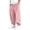 Pink, variant on JIA JIA SHUANG Kids Corduroy Pants Fall Winter Drawstring Elastic Waist Trousers Casual Plain Loose Fit Cinch Bottoms Pants(Pink,1-2 Years)