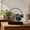 Dark Gray-b, variant on Magnetic Levitating Floating Planter with Rockery (Dark Gray-A) | Levitating Plant Pot with Rockery Base, Futuristic Decor for Home Office Shelf Table, Indoor Botanical Display Stands