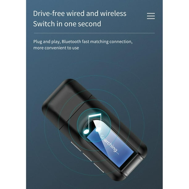 Adaptador Bluetooth Para Pc Adaptador USB Inalámbrico Para