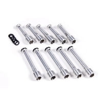 Allstar Performance ALL90072-5 Oil Restrictors - Allen Head - Natural Aluminum - Set of 5