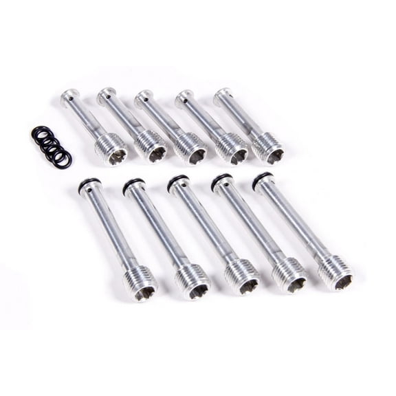 Allstar Performance ALL90072-5 Oil Restrictors - Allen Head - Natural Aluminum - Set of 5