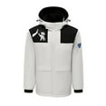 thumbnail image 2 of CKpwisy Heated Jackets Unisex with Removable Hood Heating Coat Heated Coat 5 Heating Area USB Charging Heated Clothing Beige S, 2 of 4