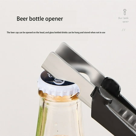 

100Fens Adjustable Convenient Cap Opener Wide-Mouth Bottle Opener Multifunctional Can Opener Can Opener