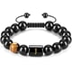 thumbnail image 1 of onlyliua para Interior/Exterior Tobillera de Piedra Negra, Pulsera de Cuentas de Piedra Negra, Tobillera de Piedra Natural, 1 of 2