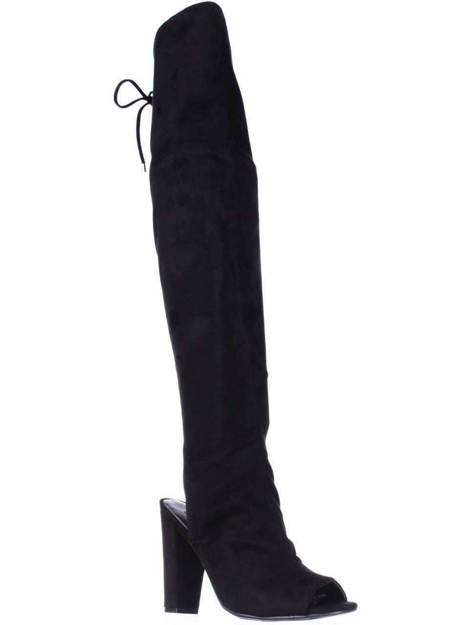 Womens Guess Galle OverTheKnee Dress Boot, Black