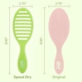 thumbnail image 5 of Wet Brush Speed Dry, Lime-A-Rita (Summer Quencher) - Vented Design & Soft HeatFlex Bristles Are Blow Dry Safe - Ergonomic Handle Manages Tangles - Pain-Free Hair Brush, Limited Edition, 5 of 15