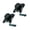 Black, variant on Easy Installation Joystick Button Replacement Thumbstick 3D Analog Thumb for Game Console Repair Part